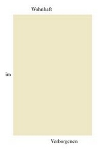 Abbildung von: Wohnhaft im Verborgenen - Universitätsverlag der TU Berlin