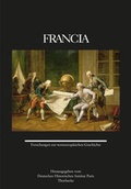 Cover: Francia 47 (2020) - Jan Thorbecke Verlag
