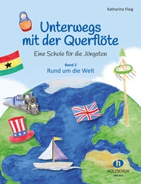 Abbildung von: Unterwegs mit der Querflöte 2 - Editionen Halbig