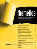 Cover: Themelios, Volume 43, Issue 3 - Wipf and Stock