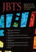 Cover: Journal of Biblical and Theological Studies, Issue 4.1 - Wipf and Stock Publishers