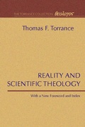 Cover: Reality and Scientific Theology - Wipf and Stock