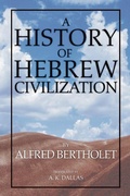 Cover: A History of Hebrew Civilization - Wipf and Stock