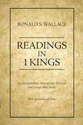 Cover: Readings in 1 Kings - Wipf and Stock