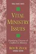 Cover: Vital Ministry Issues - Wipf and Stock