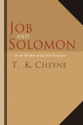 Cover: Job and Solomon - Wipf and Stock