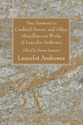 Cover: Two Answers to Cardinal Perron, and Other Miscellaneous Works of Lancelot Andrewes - Wipf and Stock
