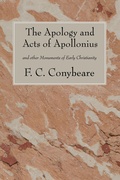 Cover: The Apology and Acts of Apollonius - Wipf and Stock