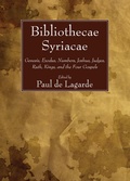 Cover: Bibliothecae Syriacae - Wipf and Stock