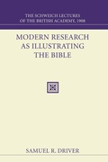 Cover: Modern Research as Illustrating the Bible - Wipf and Stock