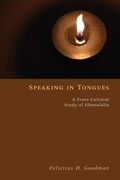 Cover: Speaking in Tongues - Wipf and Stock