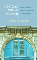 Cover: Biblical Prose Prayer - Wipf and Stock