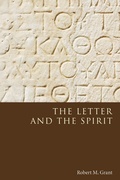 Cover: The Letter and the Spirit - Wipf and Stock
