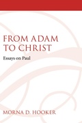 Cover: From Adam to Christ - Wipf and Stock