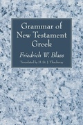 Cover: Grammar of New Testament Greek - Wipf and Stock