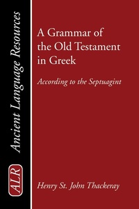Enlarge image Cover: A Grammar of the Old Testament in Greek - Wipf and Stock