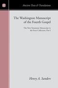Cover: The Washington Manuscript of the Fourth Gospel - Wipf and Stock