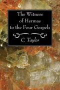 Cover: The Witness of Hermas to the Four Gospels - Wipf and Stock