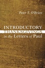 Cover: Introductory Thanksgivings in the Letters of Paul - Wipf and Stock