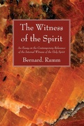 Cover: The Witness of the Spirit - Wipf and Stock