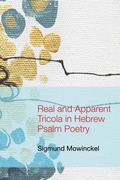 Cover: Real and Apparent Tricola in Hebrew Psalm Poetry - Wipf and Stock