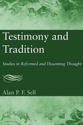 Cover: Testimony and Tradition - Wipf and Stock