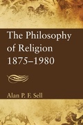 Cover: The Philosophy of Religion 1875-1980 - Wipf and Stock