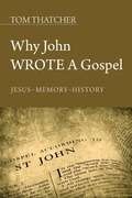 Cover: Why John Wrote a Gospel - Wipf and Stock