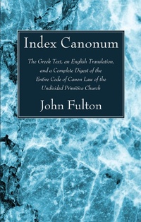 Enlarge image Cover: Index Canonum - Wipf and Stock