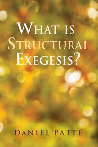 Enlarge image Cover: What is Structural Exegesis? - Wipf and Stock