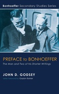 Cover: Preface to Bonhoeffer - Wipf and Stock