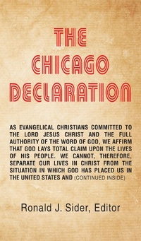 Enlarge image Cover: The Chicago Declaration - Wipf and Stock