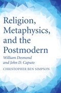 Cover: Religion, Metaphysics, and the Postmodern - Wipf and Stock Publishers
