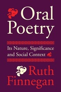 Cover: Oral Poetry - Wipf and Stock
