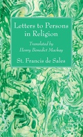Cover: Letters to Persons in Religion - Wipf and Stock