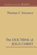 Cover: The Doctrine of Jesus Christ - Wipf and Stock Publishers