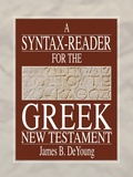 Cover: A Syntax-Reader for the Greek New Testament - Wipf and Stock Publishers