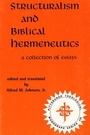 Cover: Structuralism and Biblical Hermeneutics - Pickwick Publications