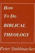 Cover: How to do Biblical Theology - Pickwick Publications