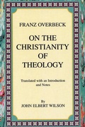 Cover: On the Christianity of Theology - Pickwick Publications