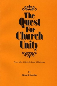 Enlarge image Cover: The Quest for Church Unity - Pickwick Publications