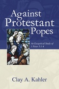 Cover: Against Protestant Popes - Wipf and Stock Publishers