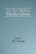 Cover: The Year's Work in Medievalism, 2008 - Wipf and Stock Publishers