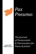 Cover: Pax Pneuma - Wipf and Stock Publishers