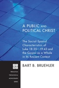 Cover: A Public and Political Christ - Wipf and Stock Publishers