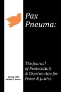 Cover: Pax Pneuma - Wipf & Stock Publishers