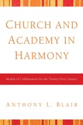 Cover: Church and Academy in Harmony - Wipf and Stock Publishers