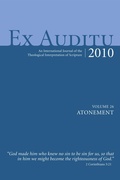Cover: Ex Auditu - Volume 26 - Wipf and Stock Publishers