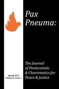 Cover: Pax Pneuma - Wipf and Stock Publishers