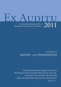 Cover: Ex Auditu - Volume 27 - Wipf and Stock Publishers